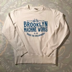 brooklyn machine works green hoodie